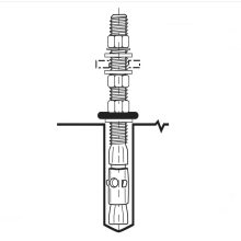 Bobrick Floor Anchor Packet - 1002701