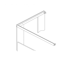 Bobrick Extruded Aluminum Headrail - 1002385