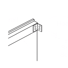 Bobrick Headrail Bracket - 1000927